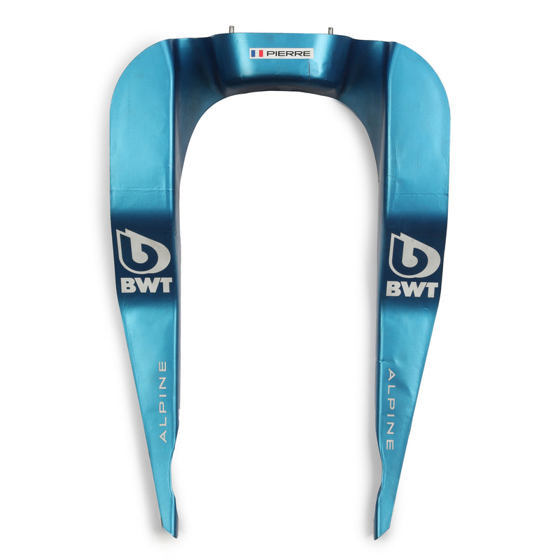 Pierre Gasly 2022 Alpine Headrest Assembly - Post Season Test Used