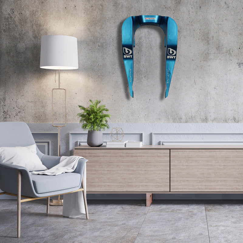 Pierre Gasly 2022 Alpine Headrest Assembly - Post Season Test Used