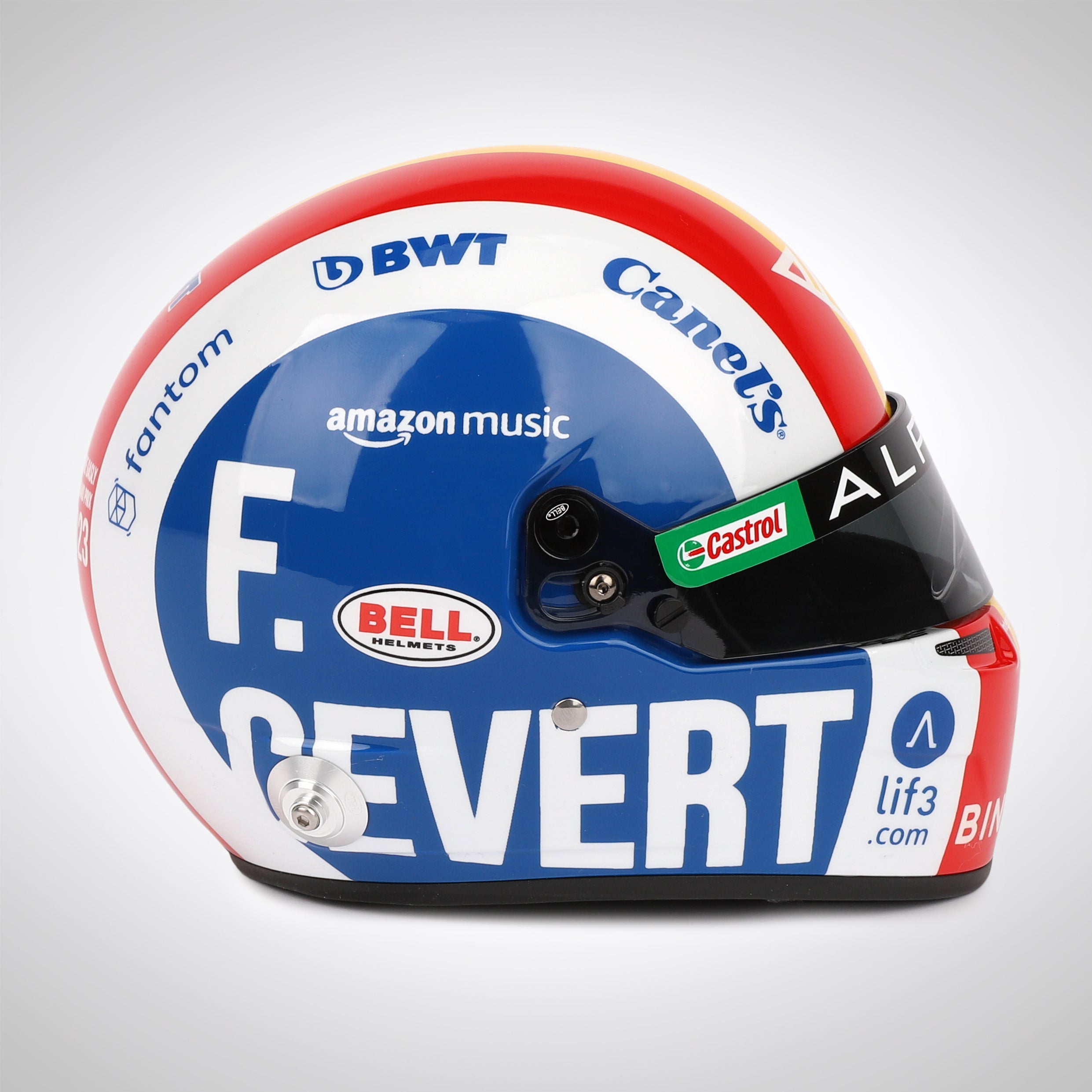 Pierre Gasly 2023 Signed 1:2 Scale Helmet – United States GP