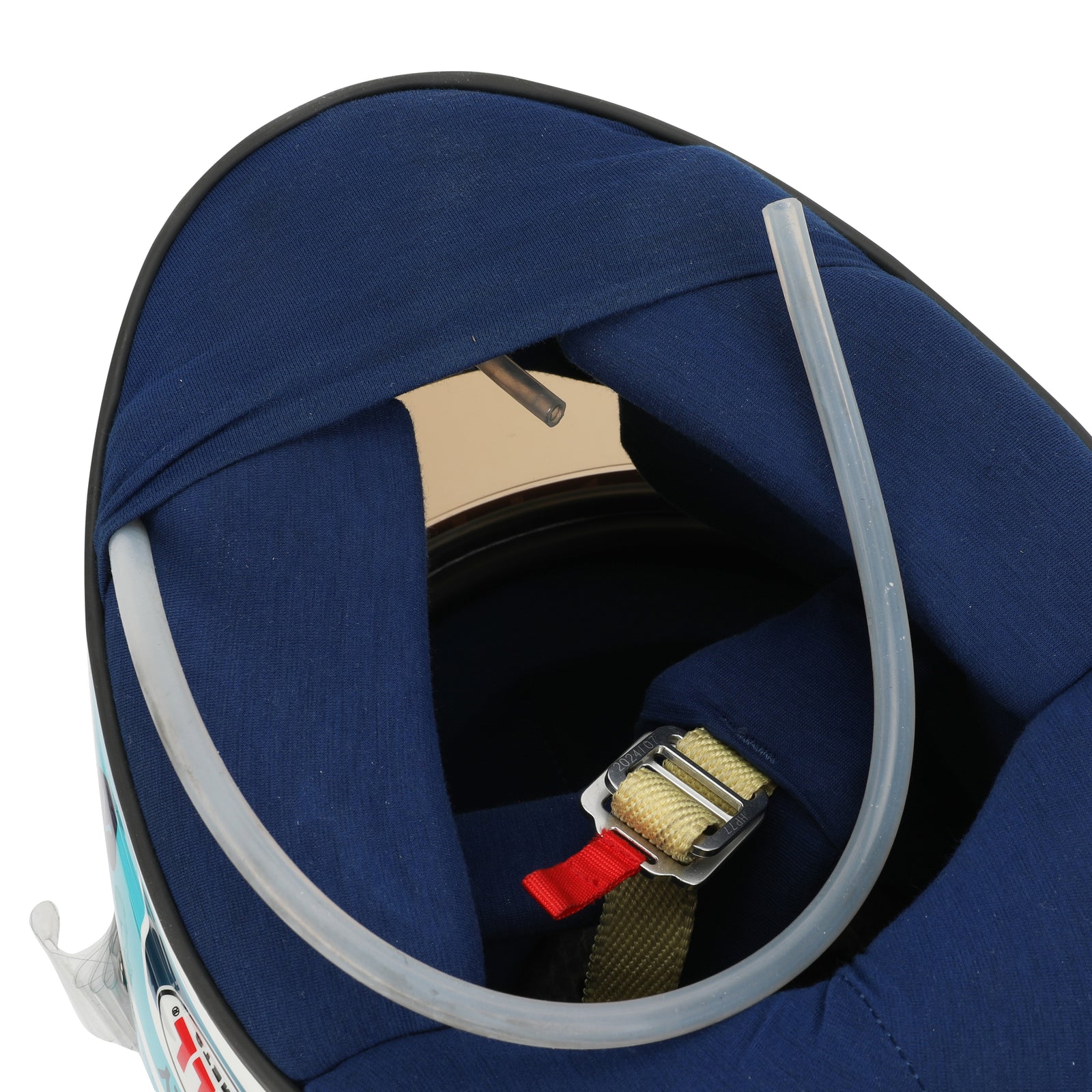 LOT 024 - Pierre Gasly Signed 2024 BWT Alpine F1 Team Race Used Helmet - Abu Dhabi GP