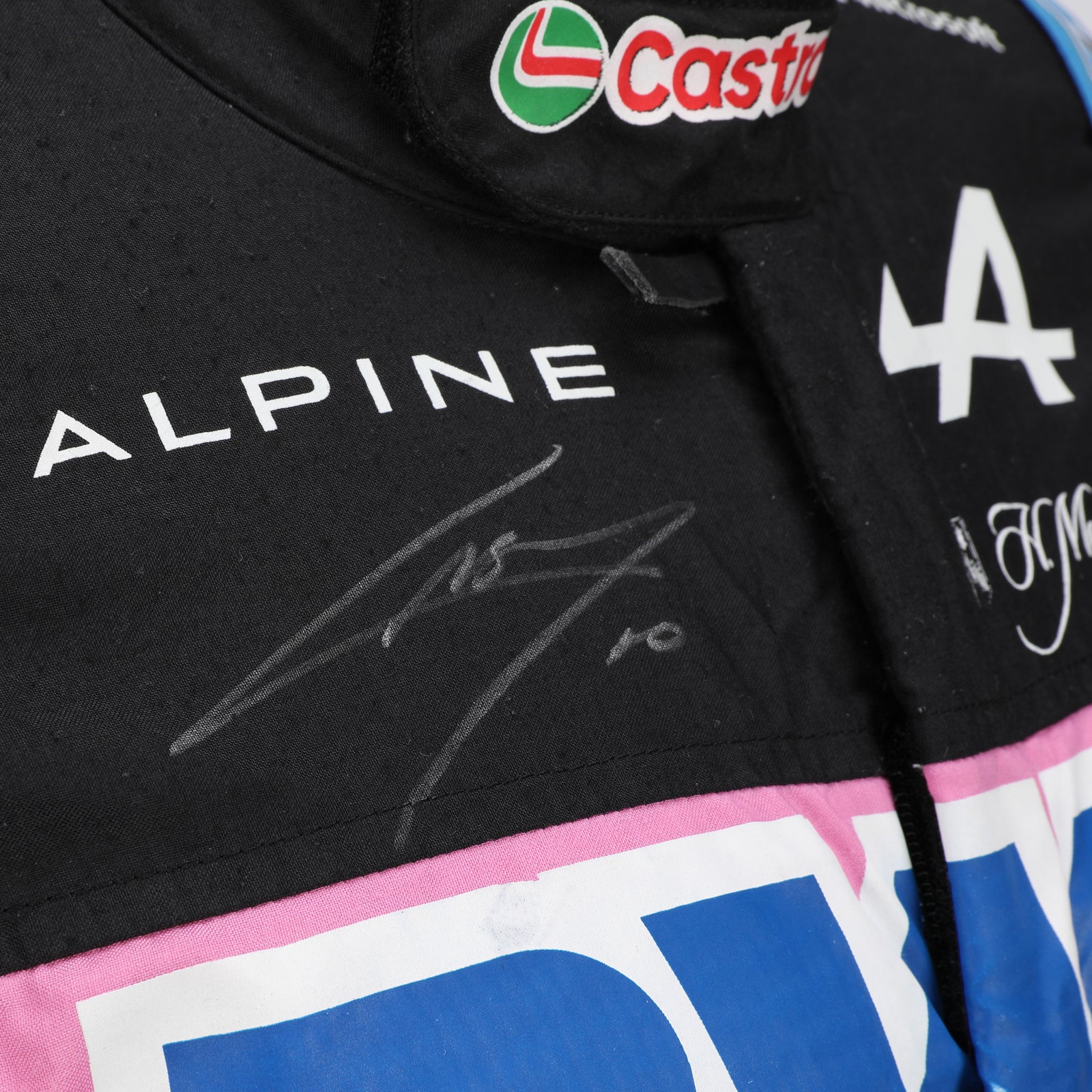 Pierre Gasly Signed 2024 Grand Prix Used BWT Alpine F1 Team Race Suit - Las Vegas GP