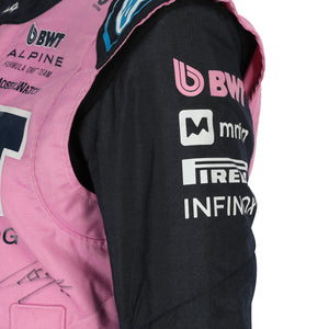 LOT 044 - Pierre Gasly 2025 Alpine F1 Team Signed Race Used Suit - Bahrain GP