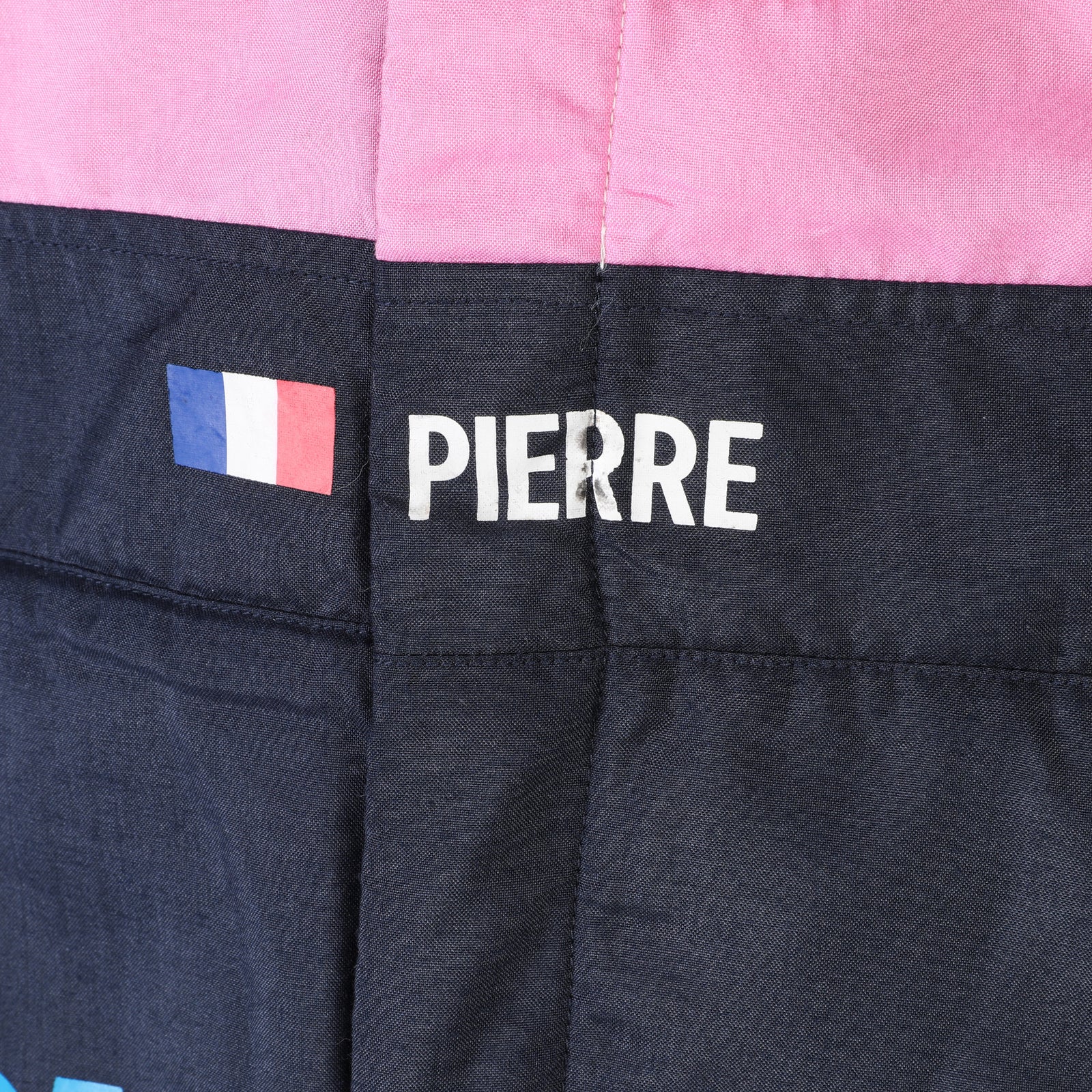 The Miami Auction LOT 009 - Pierre Gasly Signed 2025 race Used BWT Alpine Formula one Team Suit - Austin GP