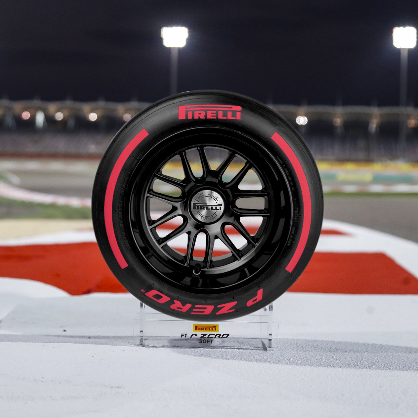 Pirelli Wind Tunnel Tyre 2023 - Red Soft Compound