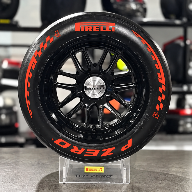 Pirelli 2026 Wind Tunnel Tyre - Red Compound