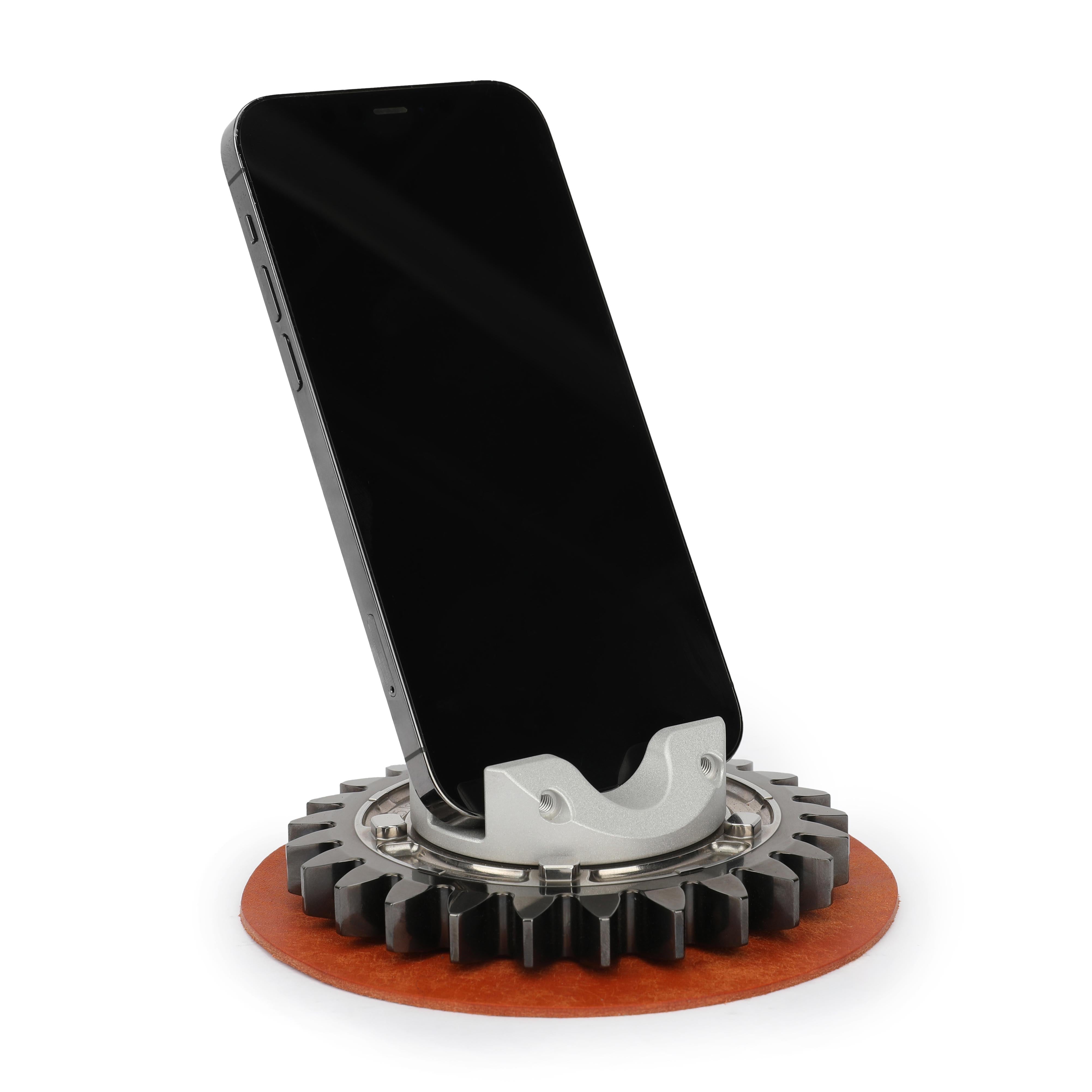 Formula 1 Gear Ratio Phone Holder - Tan