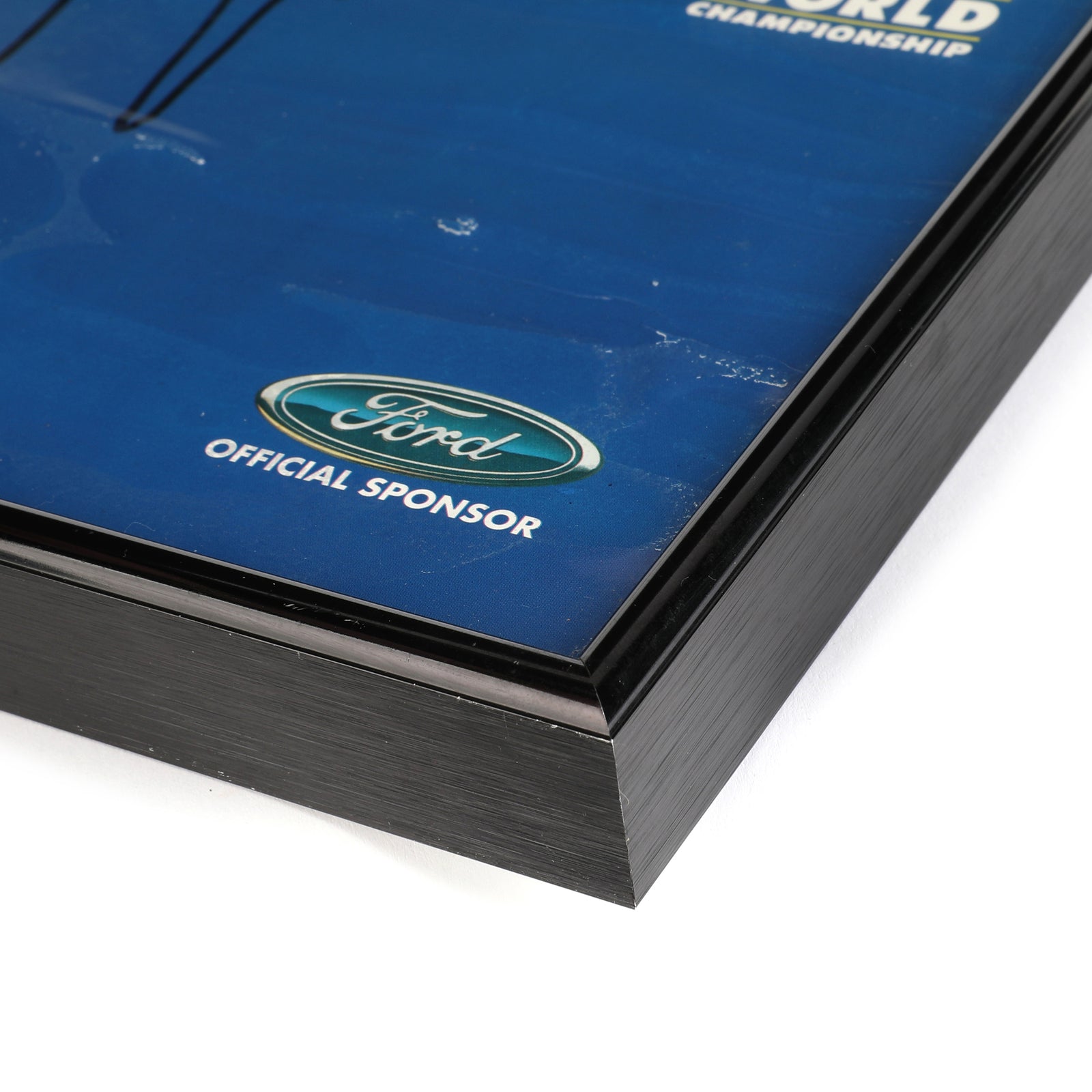 The Miami Auction LOT 013 - Poster 1996 Brazil GP- Schumacher, Villeneuve, Piquet, Hill & Berger Signed Framed