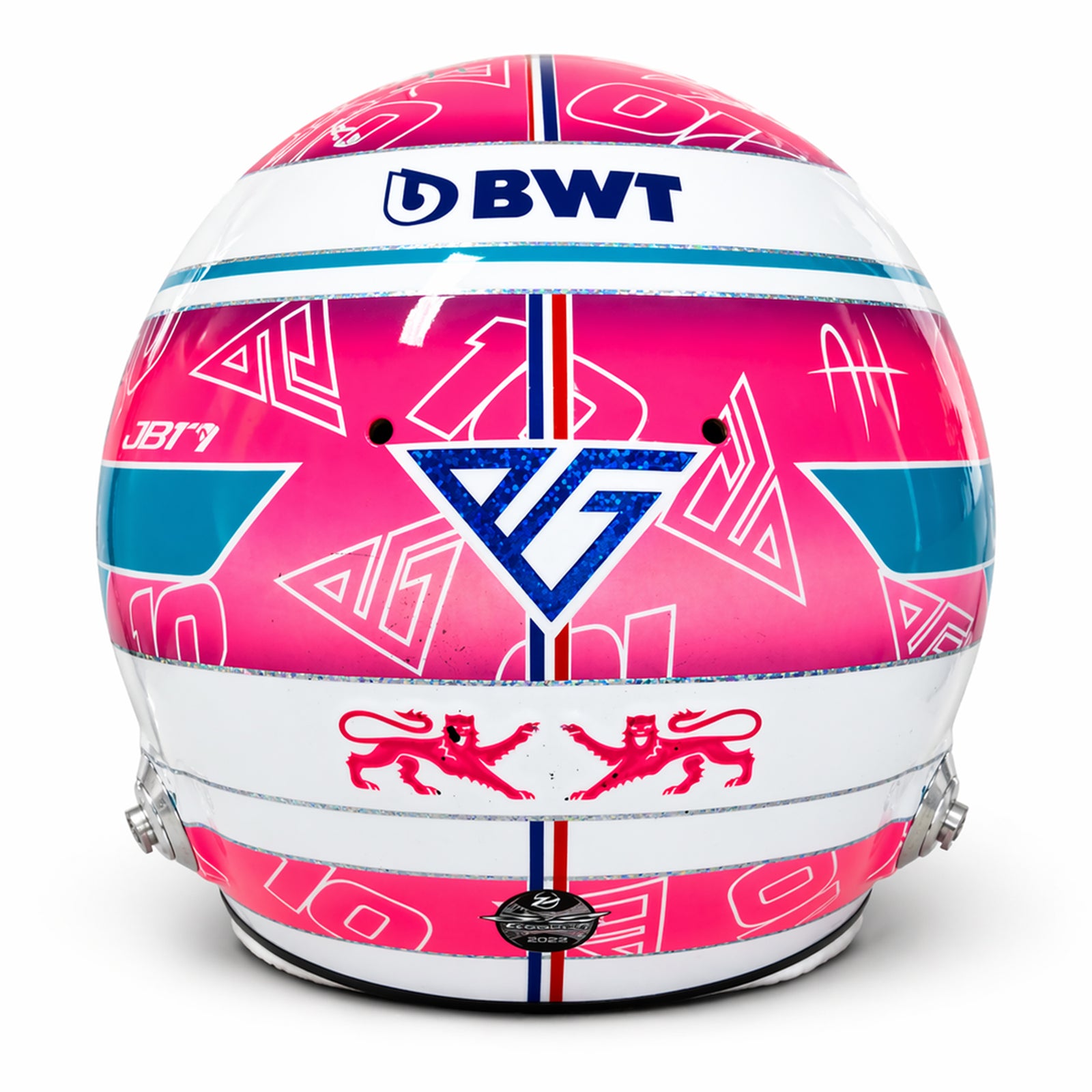 The Silverstone Auction LOT 007 - Pierre Gasly 2023 BWT Alpine Formula One™ Team Helmet - Miami GP Used Signed