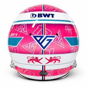 Pierre Gasly 2023 BWT Alpine Formula One™ Team Helmet - Miami GP Used Signed