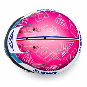 Pierre Gasly 2023 BWT Alpine Formula One™ Team Helmet - Miami GP Used Signed