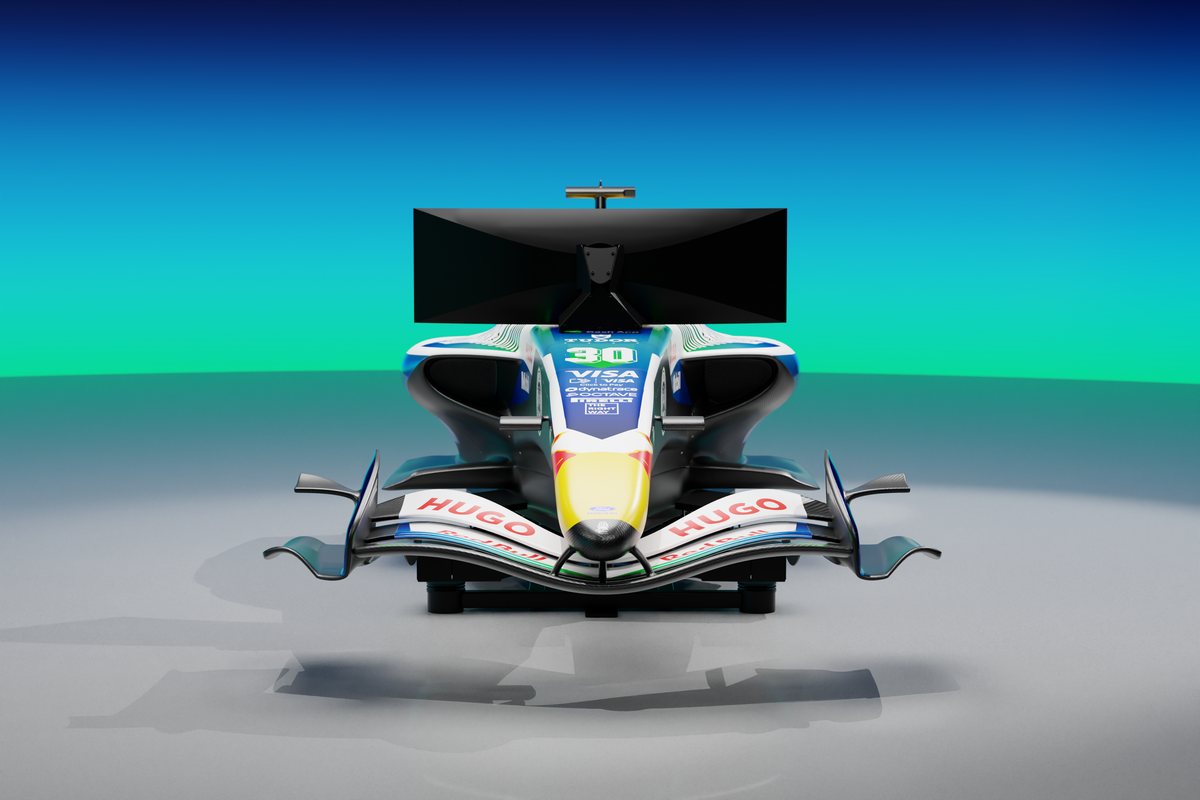 2026 VCARB FC Visa Cash App Racing Bulls Formula One ® Team Motion Simulator
