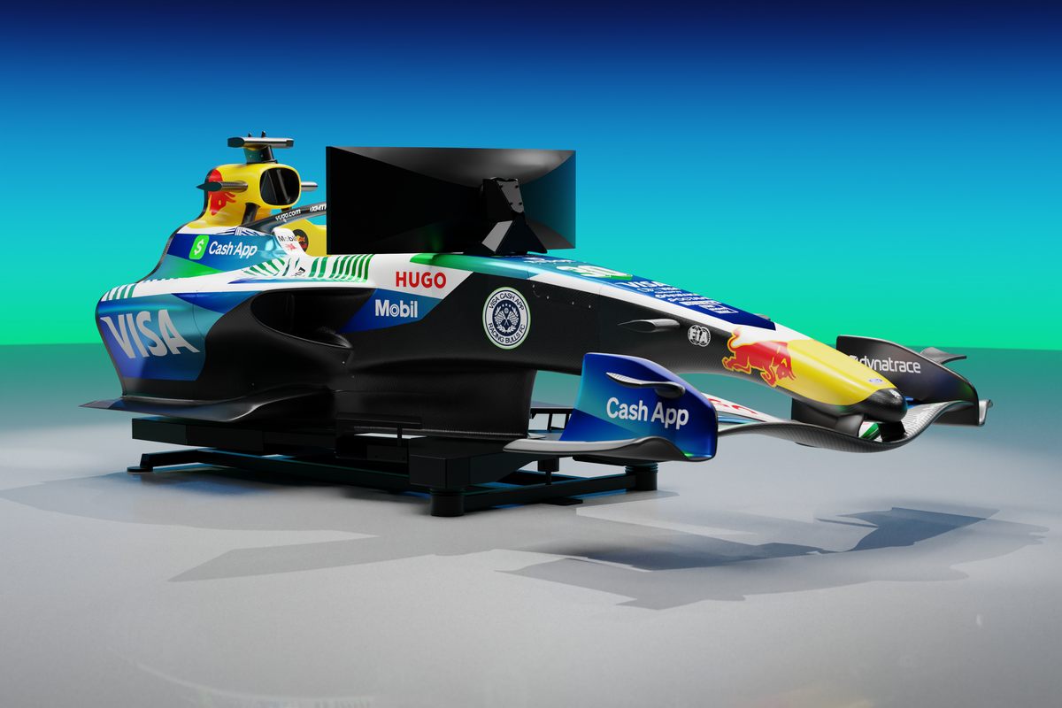 2026 VCARB FC Visa Cash App Racing Bulls Formula One ® Team Motion Simulator