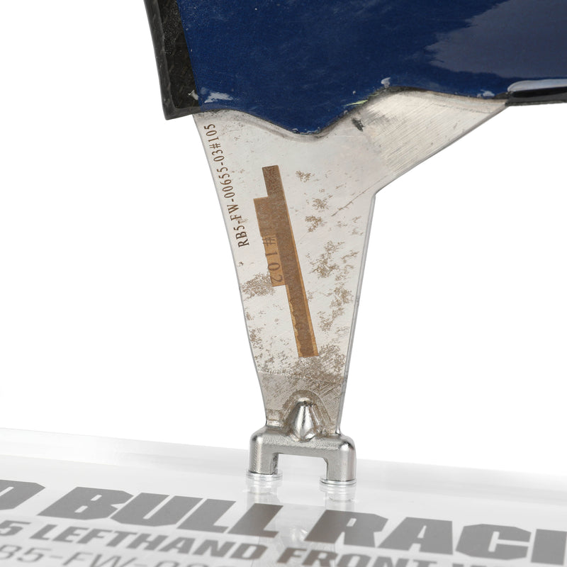 Red Bull 2009 RB5 Used Front Wing Flap on Display LH
