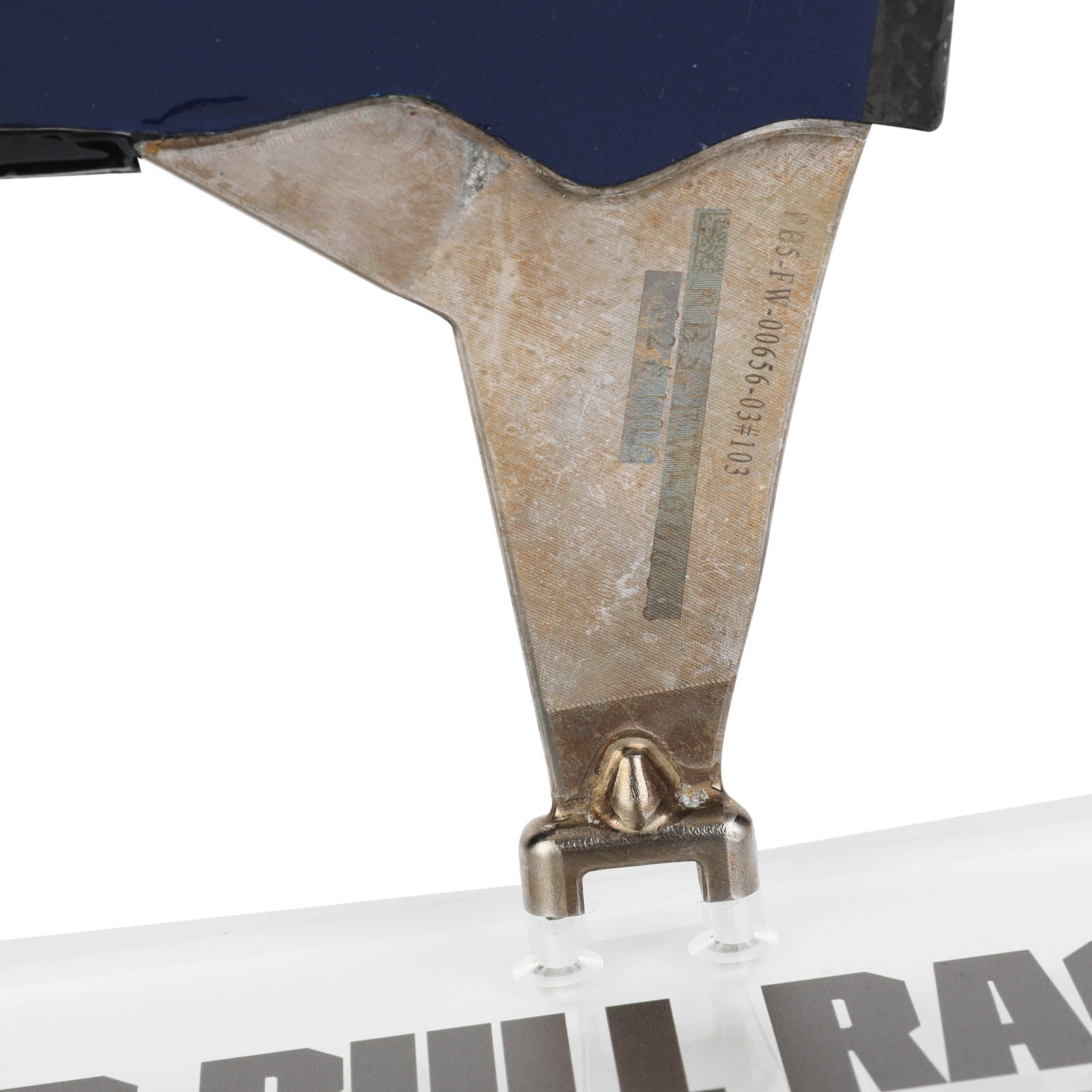 Auction LOT 051 - Red Bull 2009 RB5 Used Front Wing Flap on Display RH