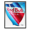 Red Bull Racing 2010 Grand Prix Used RB6 Righthand Rear Wing Endplate - Red Bull Cola Branding