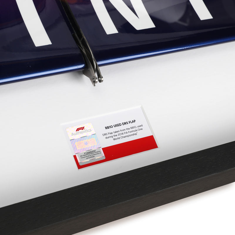 Infiniti Red Bull Racing Grand Prix Used DRS Flap – 2014 Formula One Season #1