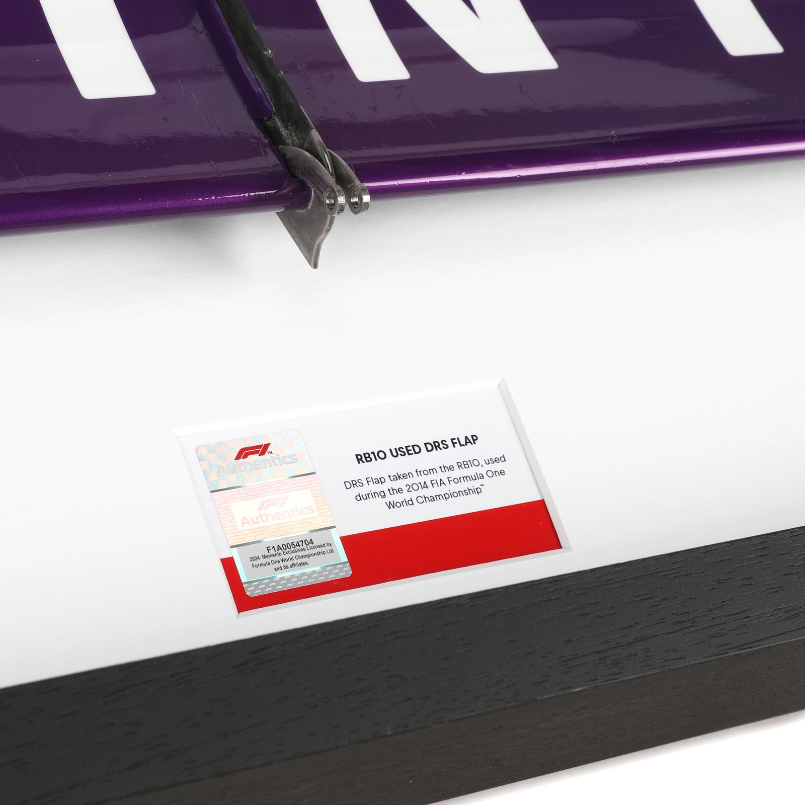 Infiniti Red Bull Racing Grand Prix Used DRS Flap – 2014 Formula One Season #3