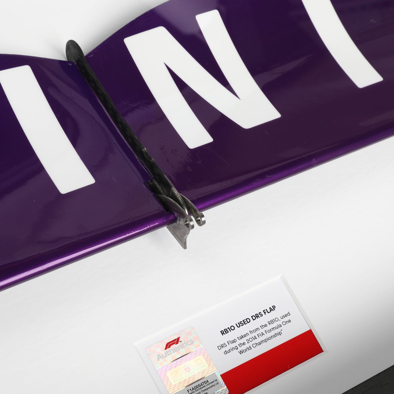 Infiniti Red Bull Racing Grand Prix Used DRS Flap – 2014 Formula One Season #3