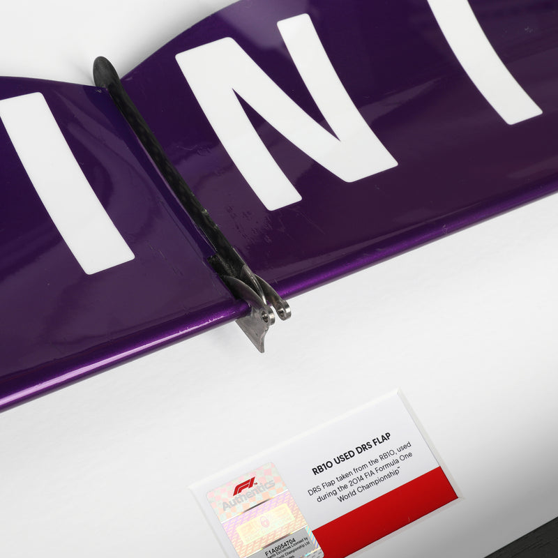 Infiniti Red Bull Racing Grand Prix Used DRS Flap – 2014 Formula One Season #3