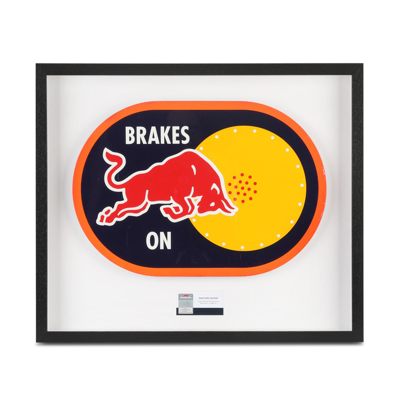 LOT 007 - Oracle Red Bull Pit Box Signal Board