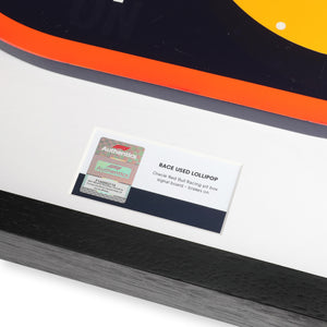 LOT 007 - Oracle Red Bull Pit Box Signal Board