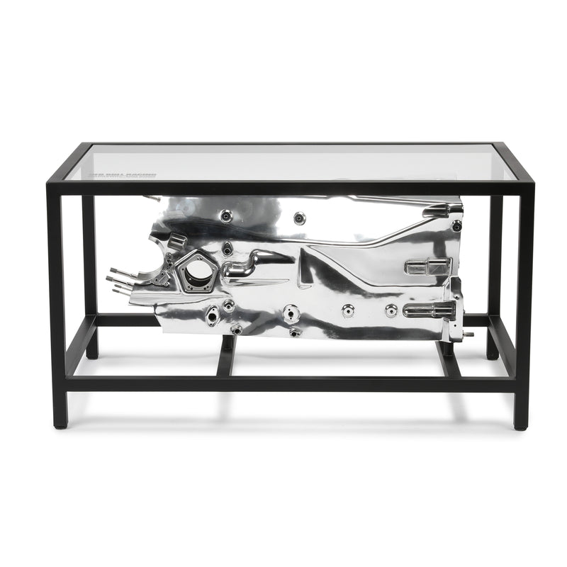 Red Bull Racing 2012 Chrome Plated RB8 Grand Prix Used Gearbox Table