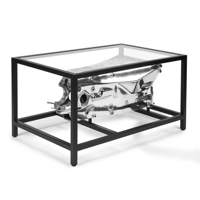 Red Bull Racing 2012 Chrome Plated RB8 Grand Prix Used Gearbox Table