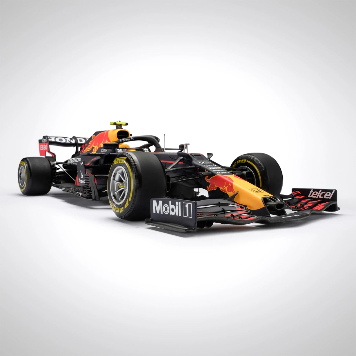 Sergio Perez 2021 Oracle Red Bull Racing RB16B 1:18 Scale Model – Abu Dhabi GP