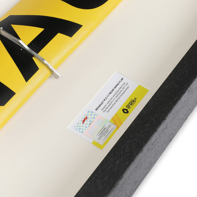 Renault F1 Team 2017 Rear Wing Flap