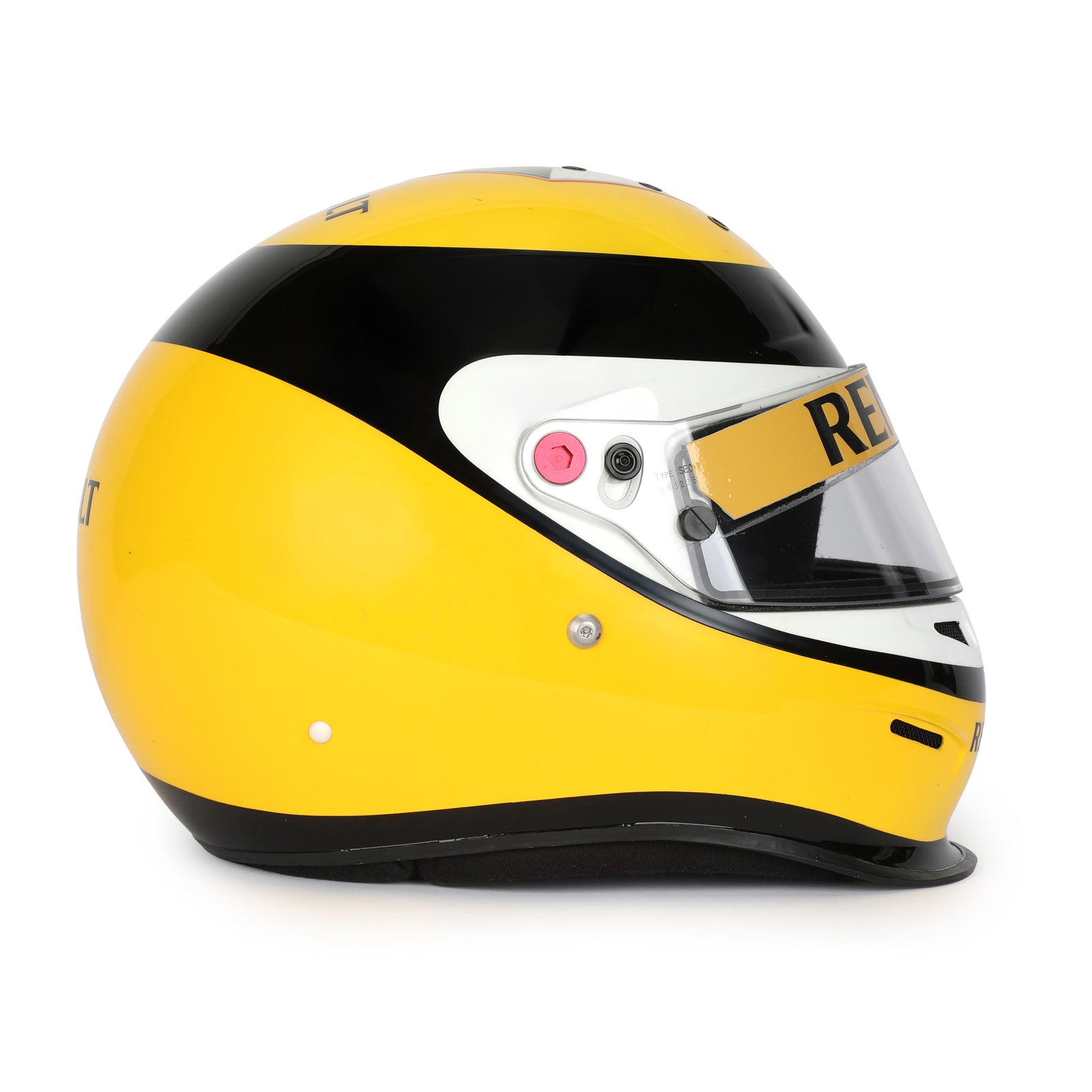 Auction LOT 024 - Renault F1 Team Pit Crew Promotional Day Track Helmet – Used