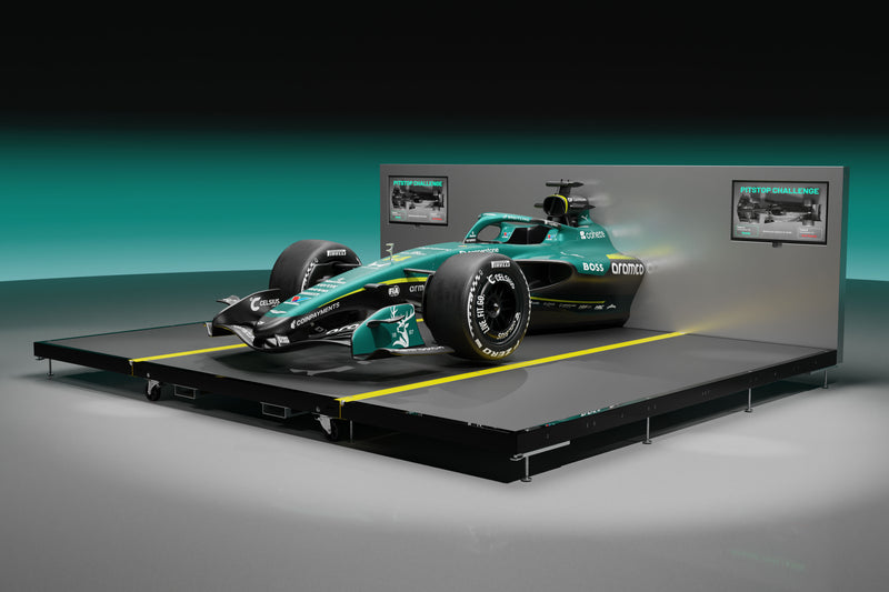 2026 Aston Martin Aramco F1 ® Team Pit Stop Rig