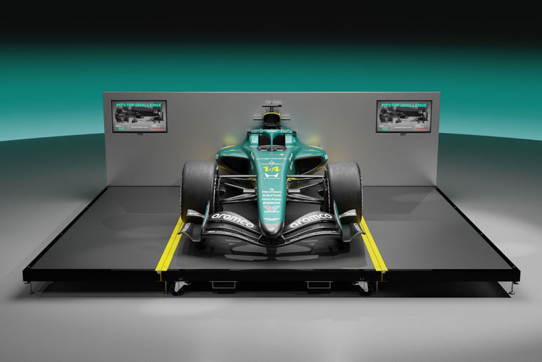 2026 Aston Martin Aramco F1 ® Team Pit Stop Rig