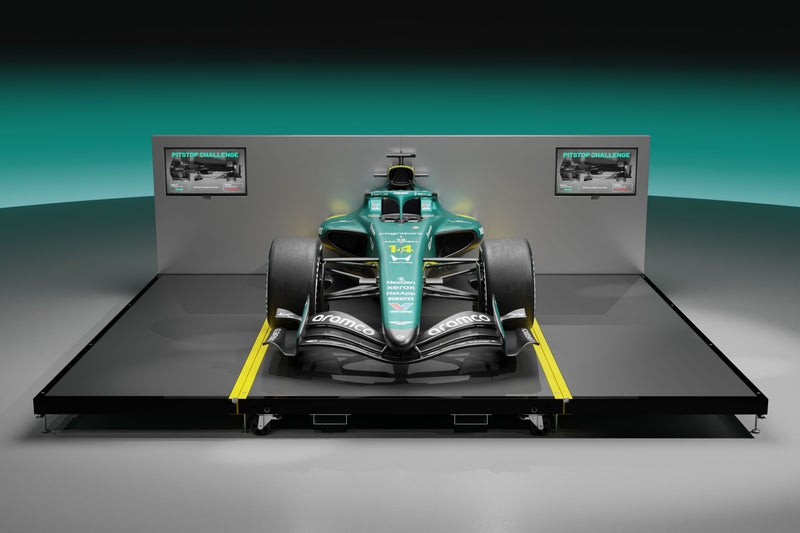 2026 Aston Martin Aramco F1 ® Team Pit Stop Rig