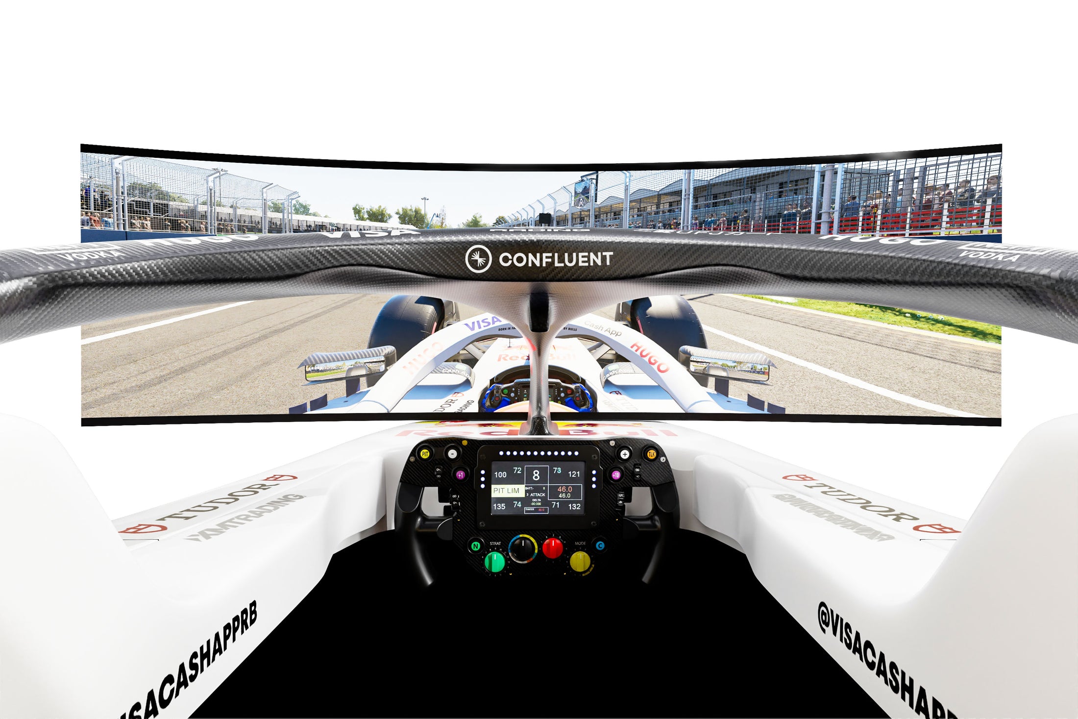 Visa Cash App Racing Bulls simulator 2026 Japanese Grand Prix Edition premium racing simulator cockpit