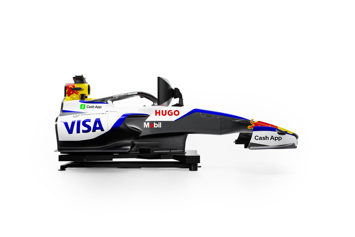 Racing Bulls Formula 1 Team simulator 2026 premium racing cockpit high-performance driving simulator