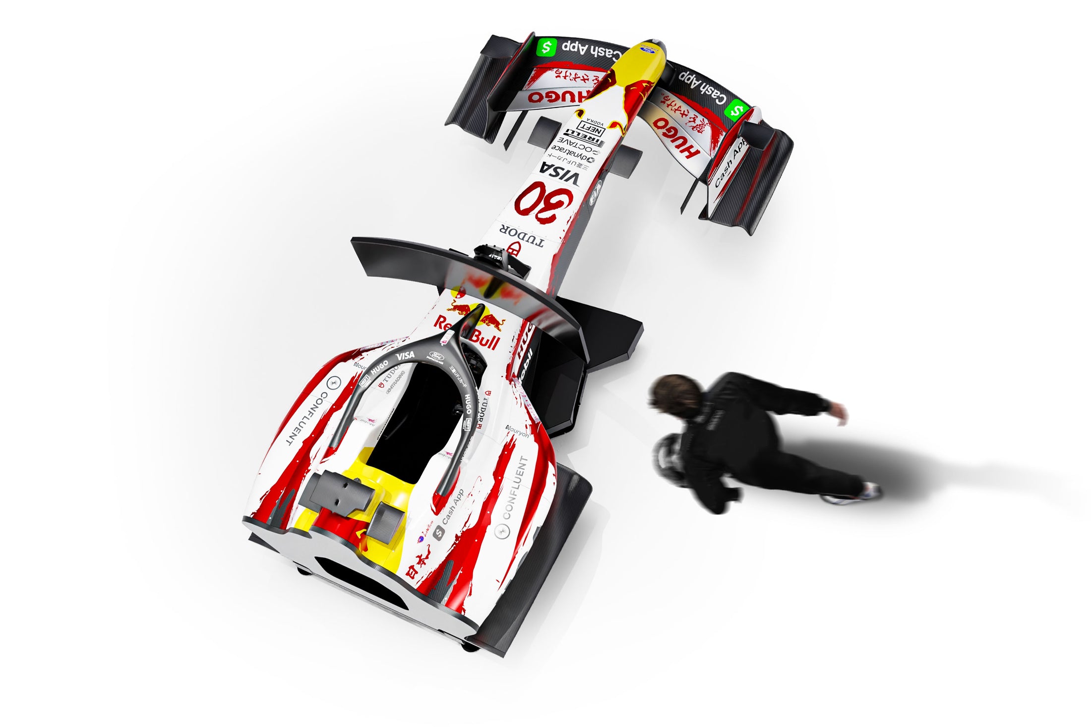 Visa Cash App RB F1 Team simulator 2026 Japanese GP Edition high-performance racing cockpit display