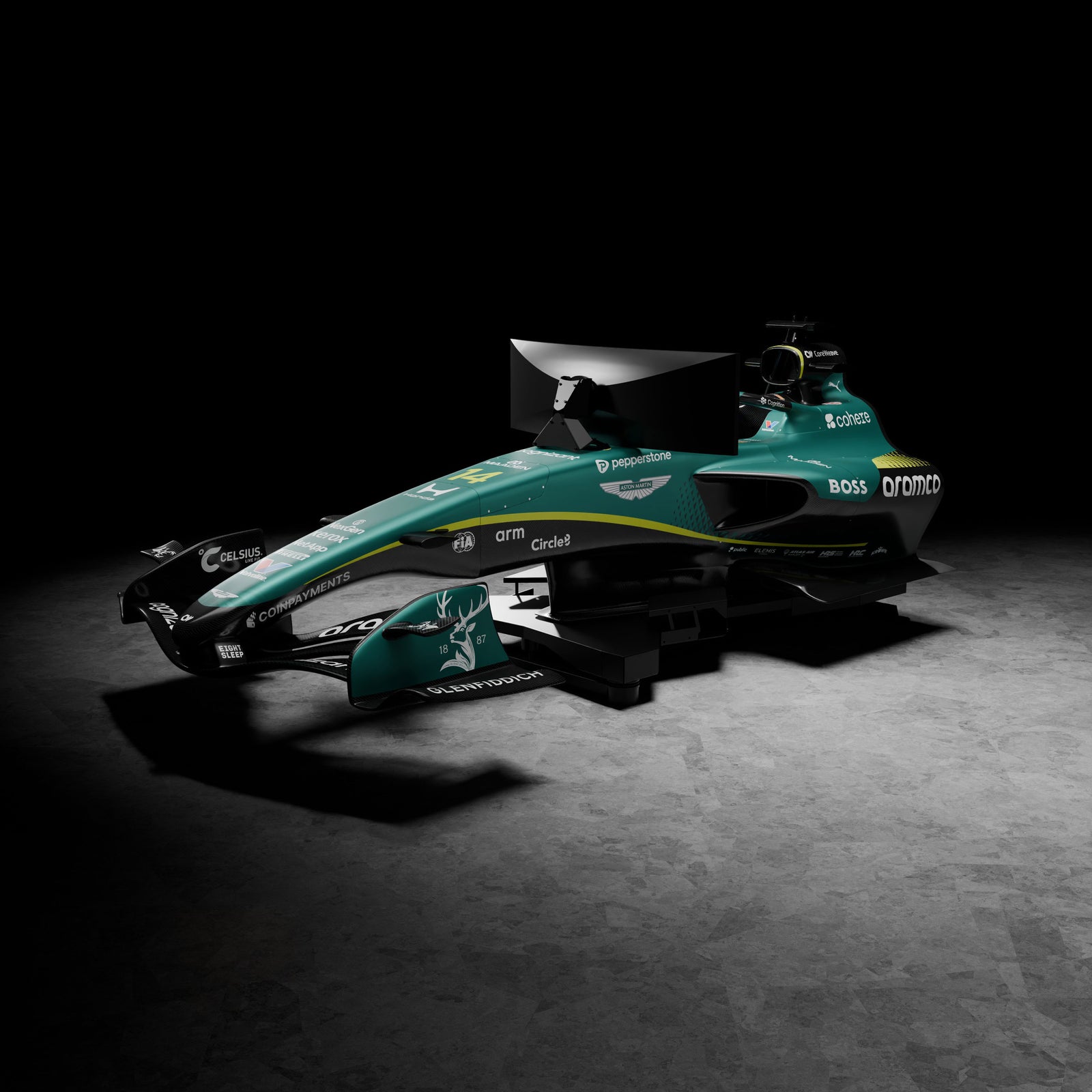 2026 Aston Martin Aramco Simulator