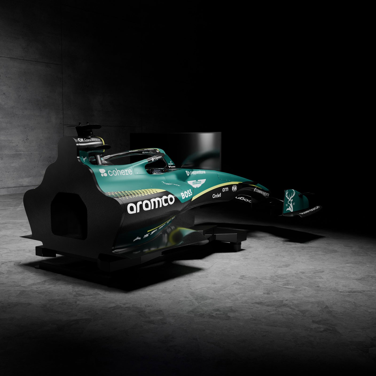 2026 Aston Martin Aramco Simulator