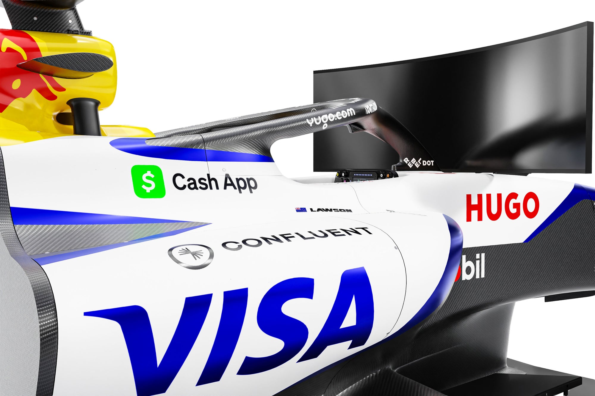 Racing Bulls Formula 1 simulator 2026 professional racing cockpit realistic motorsport experience