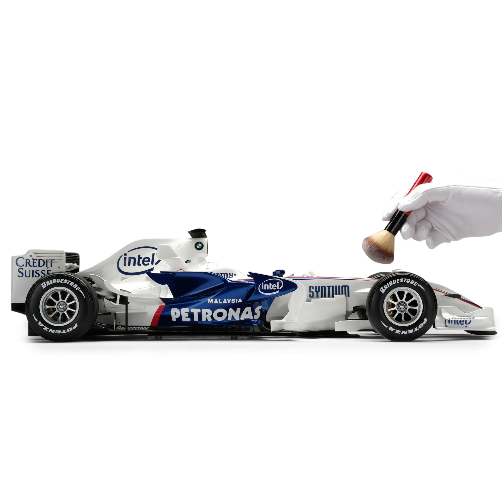 Robert Kubica 2008 BMW Sauber F1 Team F1.08 1:8 Scale Model – Canadian