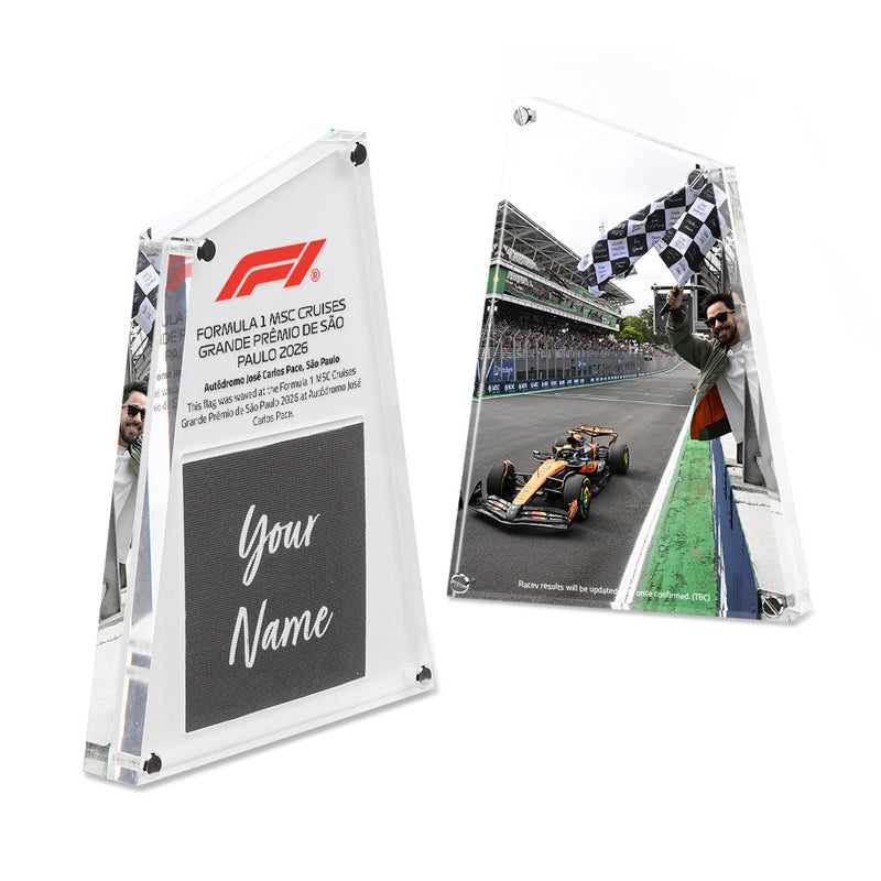 Own the Chequered Flag - 2026 Sao Paulo Grand Prix