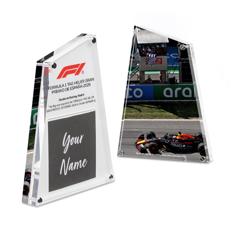 Spanish GP 2026 - Personalised F1® Flag