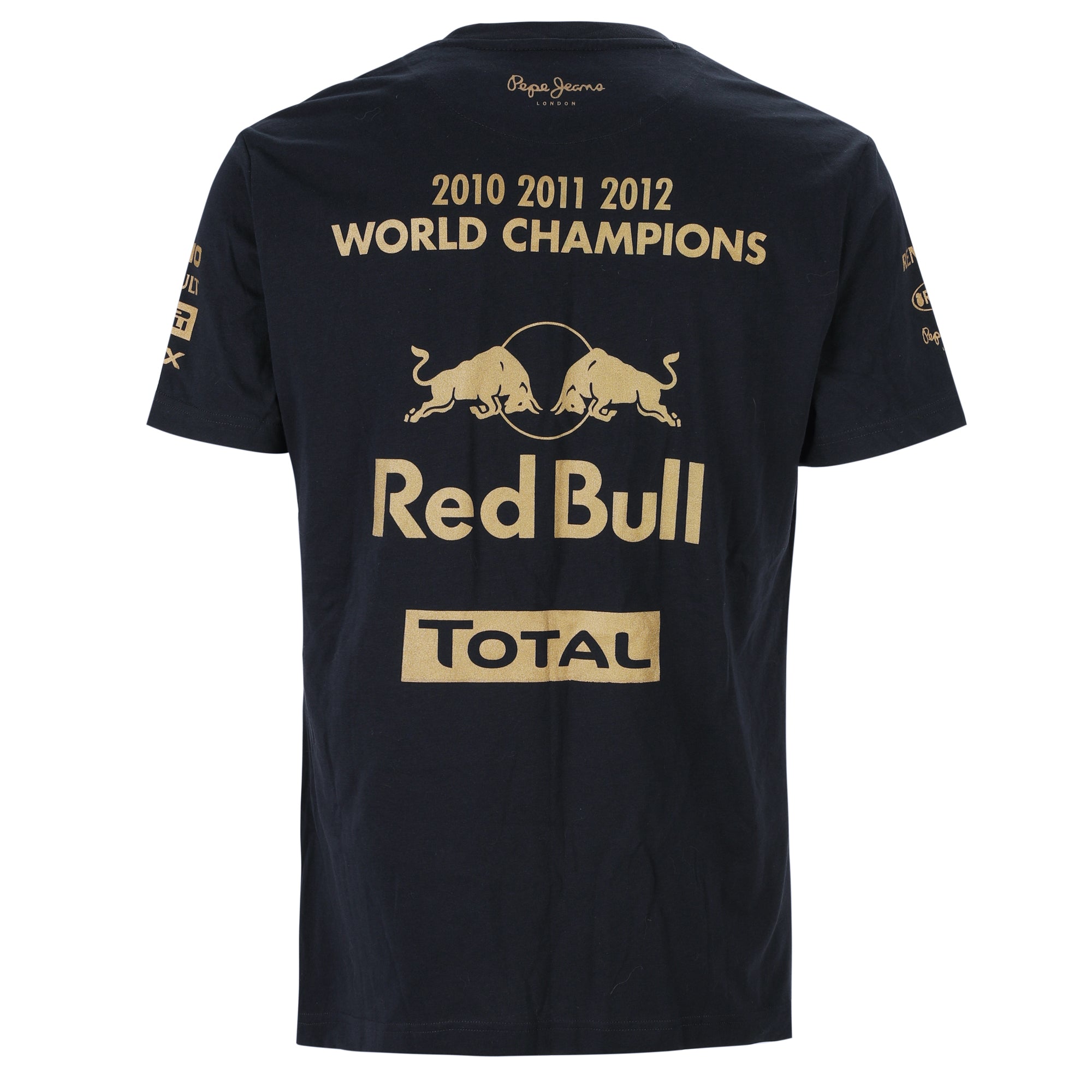 Sebastian Vettel Signed 2012 Red Bull Racing T-Shirt