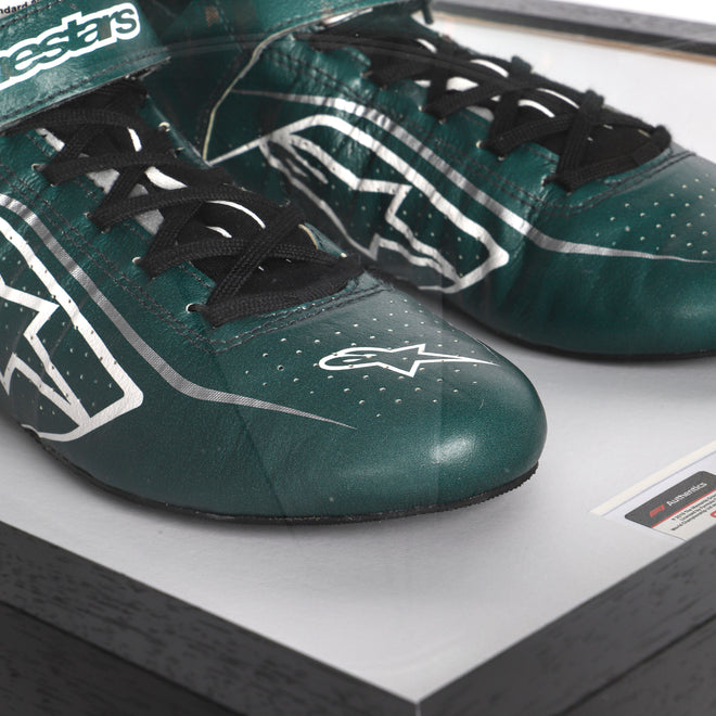 The Austin Auction LOT 073 - Sebastian Vettel 2021 Race Worn Boots - French GP
