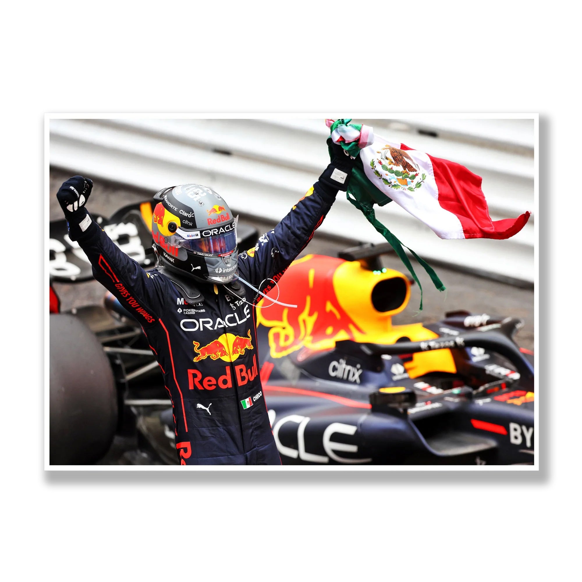 Sergio Pérez 2022 Victory Print - Monaco GP