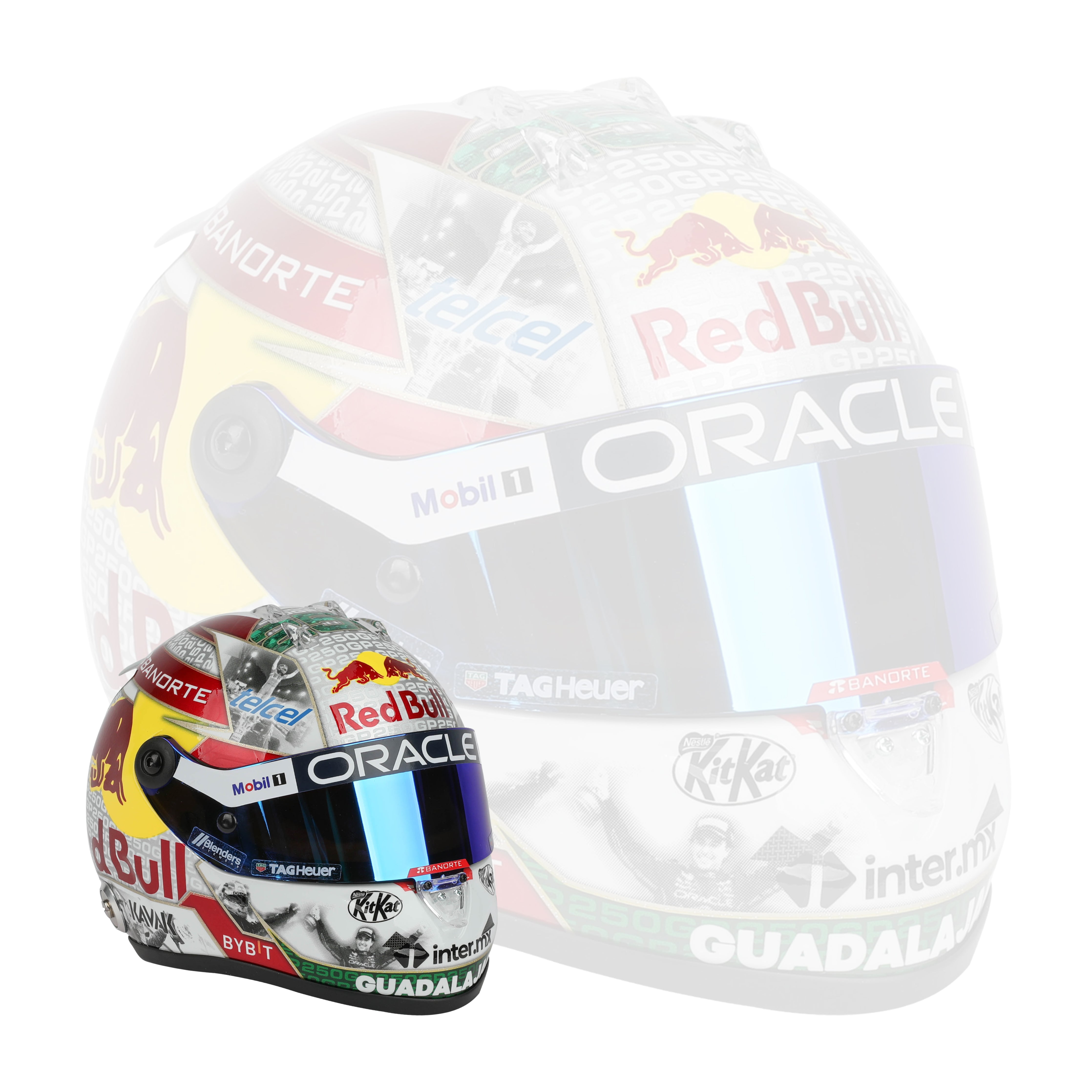 Sergio Pérez 2023 250th Grand Prix 1:2 Scale Helmet