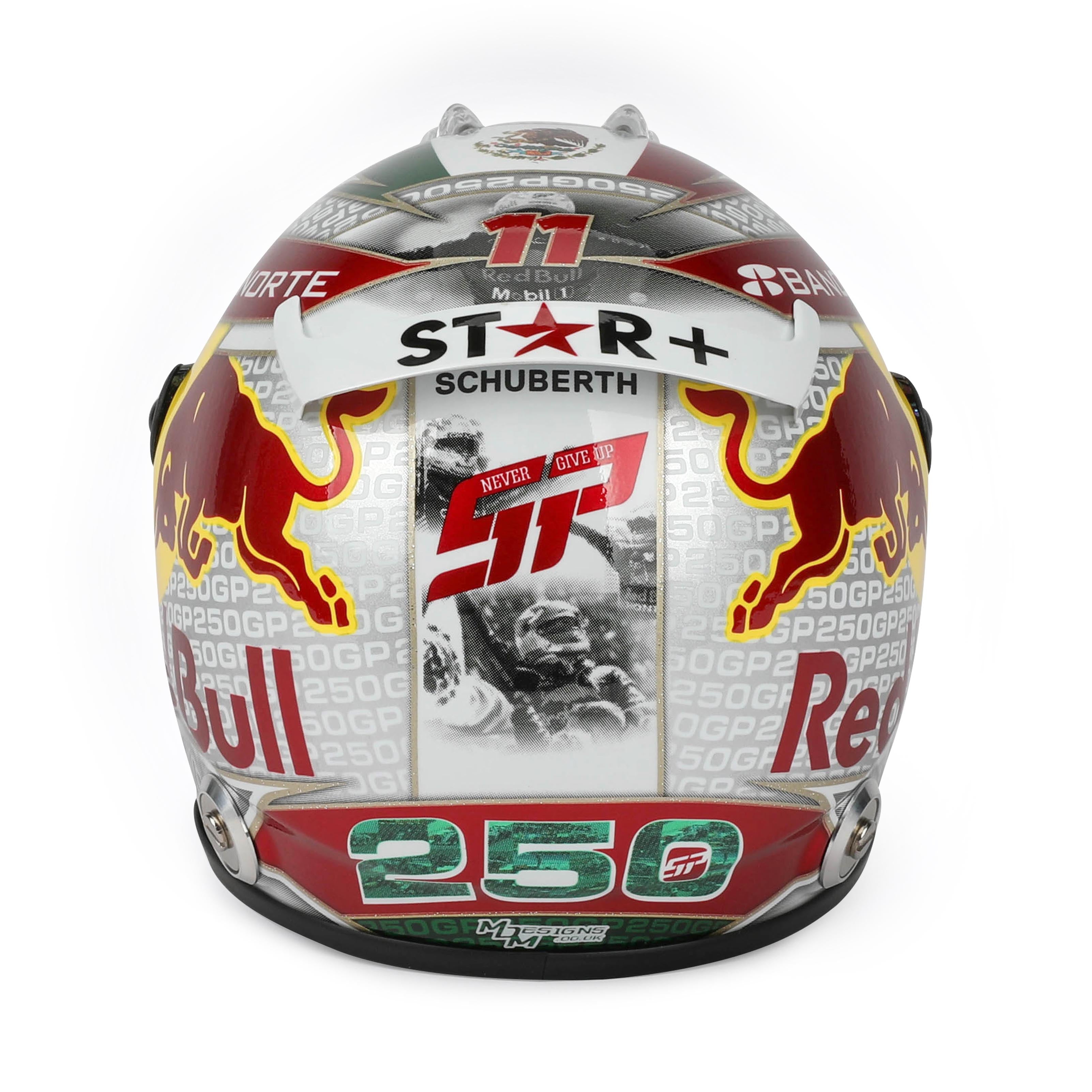 Sergio Pérez 2023 250th Grand Prix 1:2 Scale Helmet