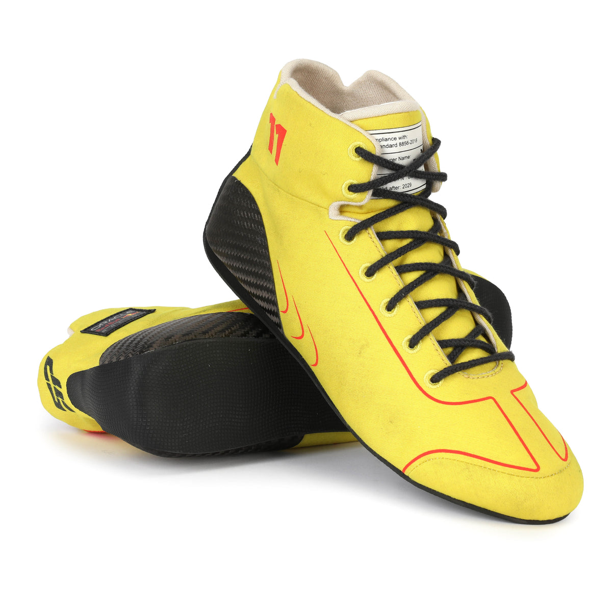 The Austin Auction LOT 045 - Sergio Perez 2024 Red Bull Boots - Weekend Used