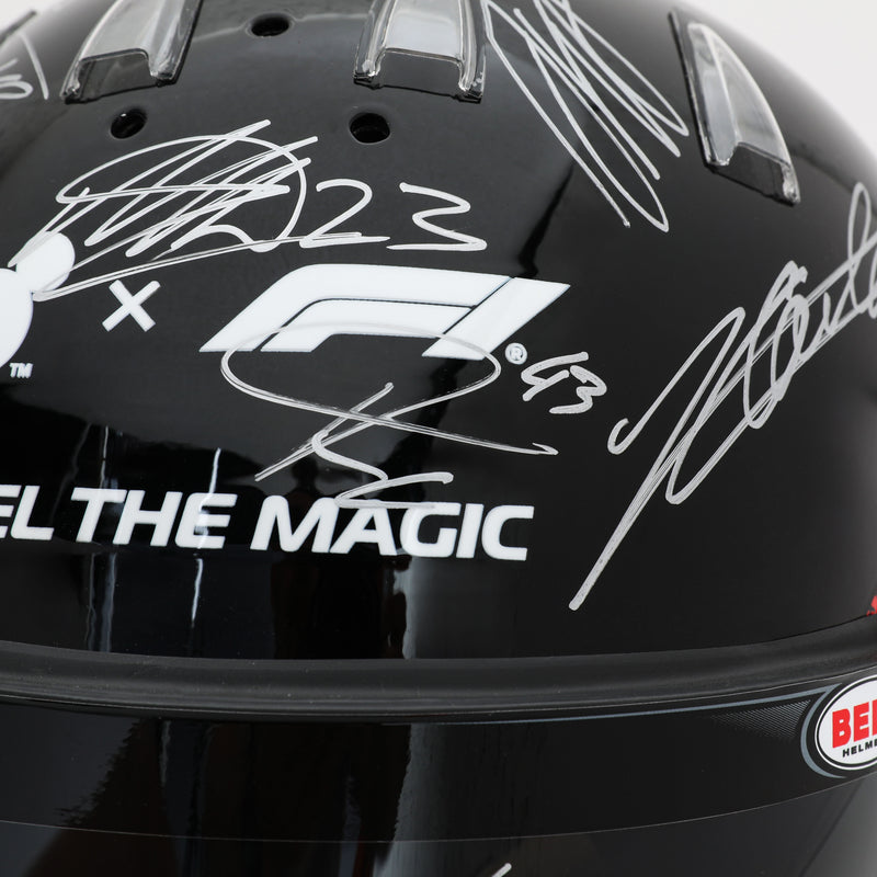 Disney x Formula 1 Fuel the Magic 2026 helmet exclusive motorsport memorabilia for Disney and Formula 1 collectors