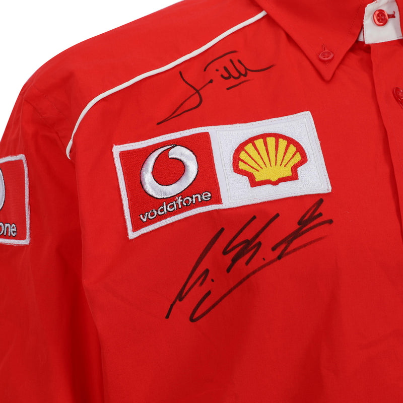 Scuderia Ferrari Team Shirt – Signed by Team Drivers